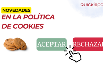 NOVEDADES EN LA POLÍTICA DE COOKIES